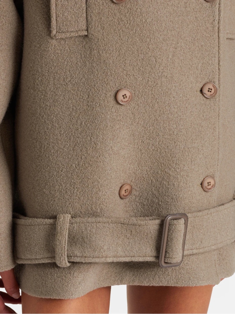 Scothern virgin wool peacoat - Picture 4 of 6
